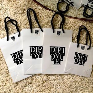 Diptyque shopping bags set of 4